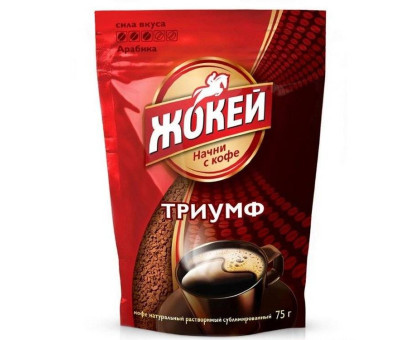 Кофе "Жокей" Триумф 75г (999-12) Кофе "Жокей" Триумф 75г (999-12)