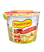 Картофельное пюре Роллтон, Мясо, 40г 