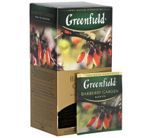 Чай Greenfield Barberry Garden черный 25х1,5г