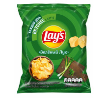 Чипсы Lays Зеленый лук, 37г
