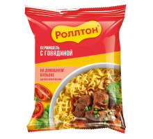 Вермишель Роллтон, Говядина, 60г*42