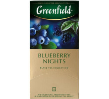 Чай Greenfield Blueberry Nights черный 25х1,5г