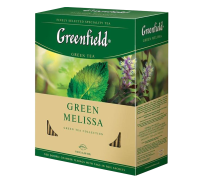 Чай зеленый Greenfield Green Melissa, 100*2г.
