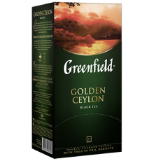 Чай Greenfield Golden Ceylon, 25х1,5г