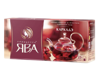 Чайный напиток Принцесса Ява Каркадэ, 25*1,5г.