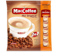 Кофейный напиток MacCoffee Original 3 в 1 растворимый, 20 г × 100 пакетиков